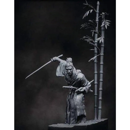 1/24 75mm Resin Model Kit Samurai Sword Of The Wind Unpainted - Model-Fan-Store