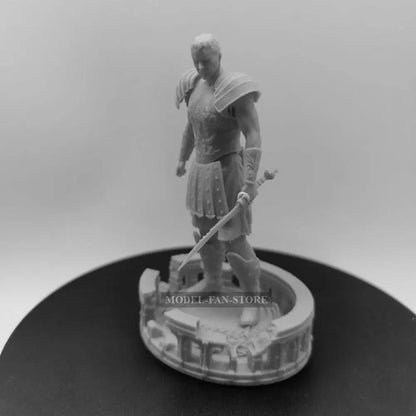 1/24 85mm Resin Casting Model Kit Warrior Gladiator Roman General Movie Unpainted - Model-Fan-Store