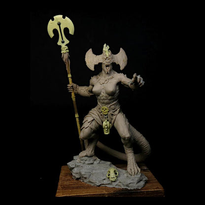 1/24 Resin Model Kit Nudes Girl Demon Guardian of Hell Unpainted