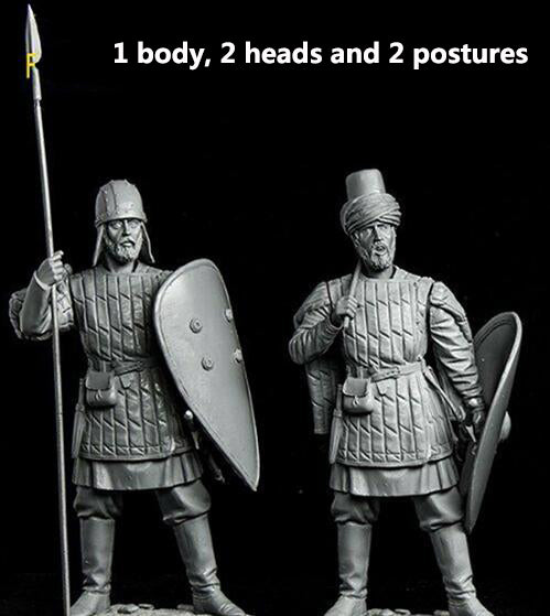 1/24 75mm Resin Model Kit Byzantium Warrior Unpainted