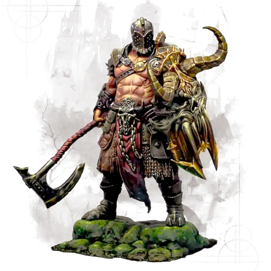 1/24 Resin Model Kit Barbarian Infernal Servant Fantasy Unpainted