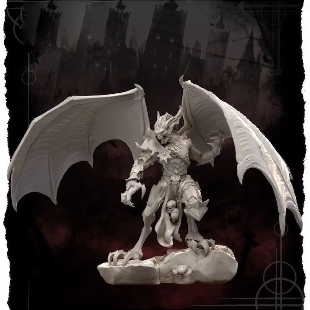 1/24 Resin Model Kit Devil Demon Fantasy Unpainted – Model-Fan-Store