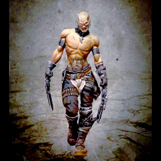 1/24 Resin Model Kit Garbage Man Post Apocalypse Shooter Unpainted - Model-Fan-Store