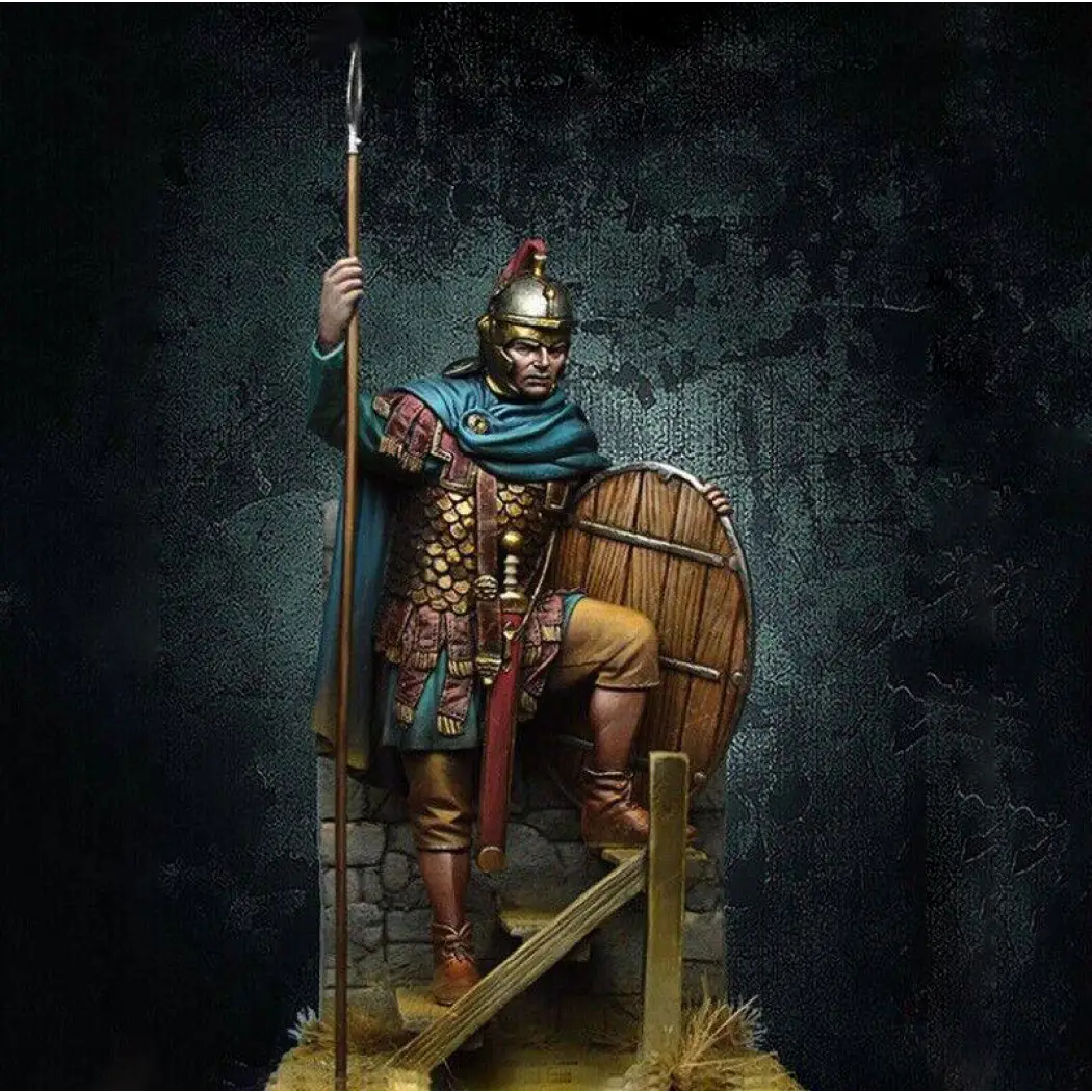 Roman Kit 1/24 Resin Model Kit Roman Warrior Guarding the Emperor Unpainted ...