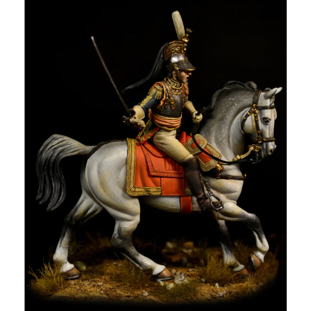 Metal Models,54mm, Trompette du 7ème régiment de chasseurs à cheval