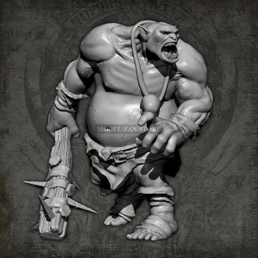 1/32 75Mm Resin Model Kit Ogre Lord Of The Rings Fairy Tales Td - 2224 Unpainted Full Figure Scale