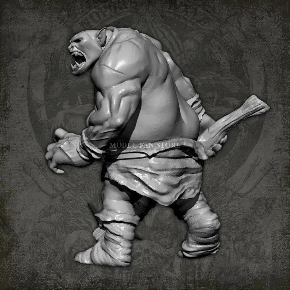 1/32 75Mm Resin Model Kit Ogre Lord Of The Rings Fairy Tales Td - 2224 Unpainted Full Figure Scale