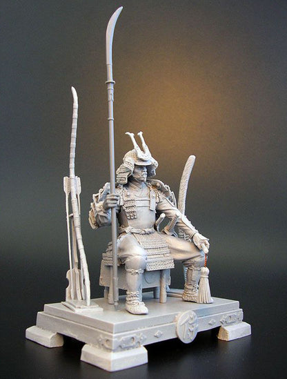 1/32 54mm Resin Model Kit Japanese Samurai Warrior Unpainted