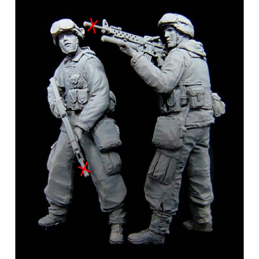1/35 Resin Model Kit Modern US Soldiers Iraq War Unpainted - Model-Fan-Store