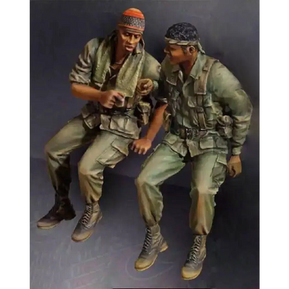 1/35 Resin Model Kit Vietnam War US Army Soldiers Unpainted - Model-Fan-Store