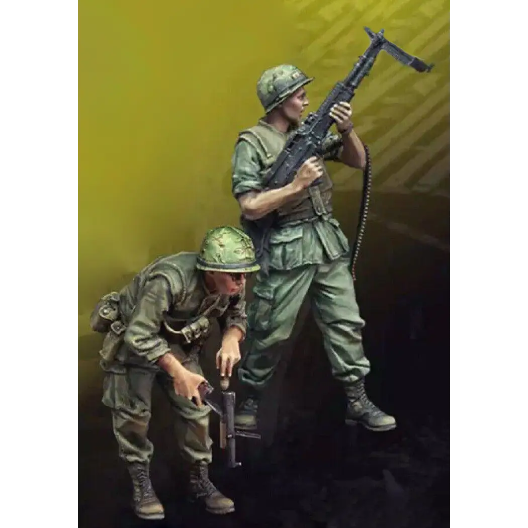 1/35 Resin Model Kit Vietnam War US Army Soldiers Unpainted - Model-Fan-Store