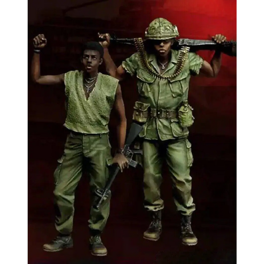 1/35 Resin Model Kit Vietnam War US Army Soldiers Unpainted - Model-Fan-Store