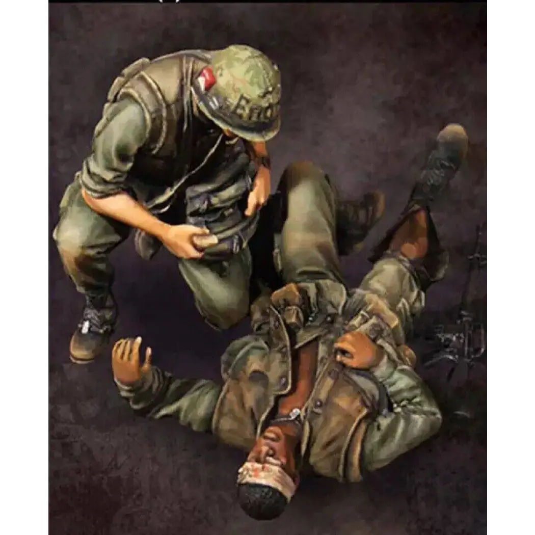 1/35 Resin Model Kit Vietnam War US Army Soldiers Unpainted - Model-Fan-Store