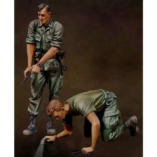 1/35 Resin Model Kit Vietnam War US Army Soldiers Unpainted - Model-Fan-Store