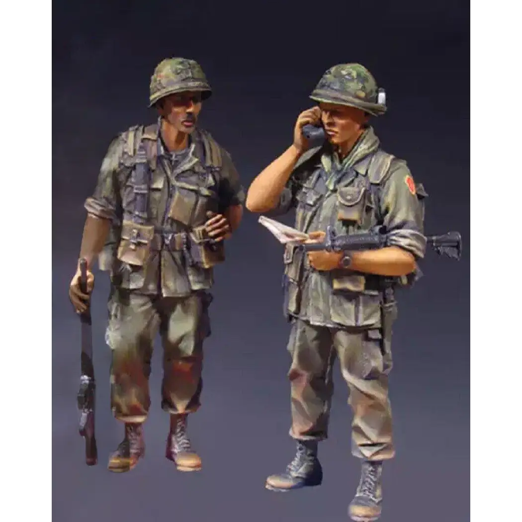 1/35 Resin Model Kit Vietnam War US Army Soldiers Unpainted - Model-Fan-Store