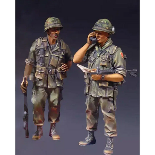 1/35 Resin Model Kit Vietnam War US Army Soldiers Unpainted - Model-Fan-Store