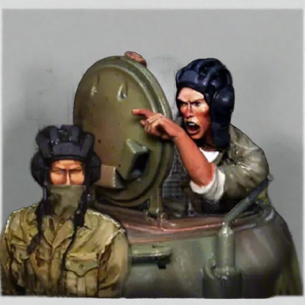 1/35 2pcs Resin Model Kit Vietnam War Vietnamese Soldiers Unpainted