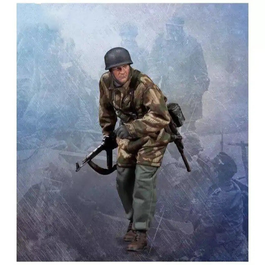 1/35 Resin Model Kit German Soldier Paratrooper WW2 Unpainted - Model-Fan-Store