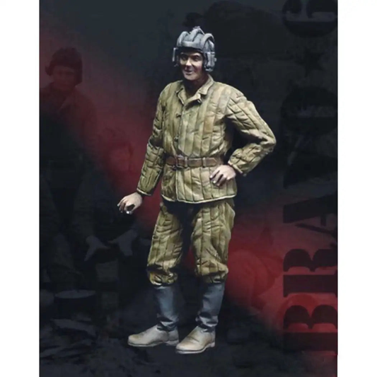 1/35 Resin Model Kit Soviet Soldier Tankman WW2 Unpainted - Model-Fan-Store