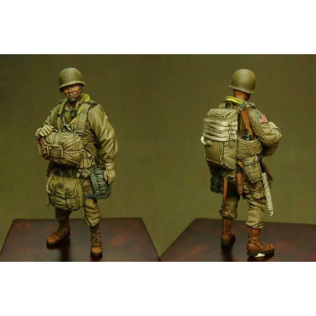 1/35 Resin Model Kit US Paratrooper WW2 Unpainted - Model-Fan-Store