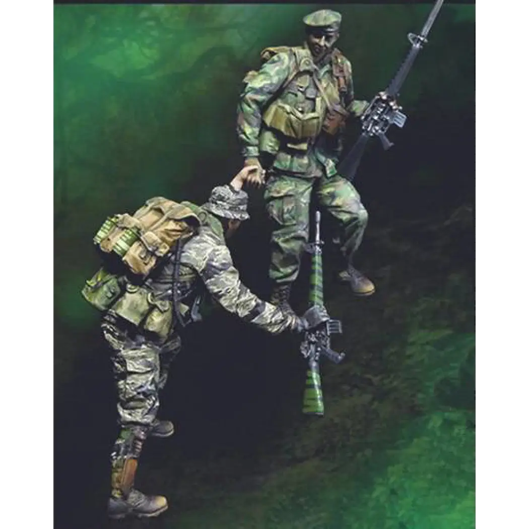 1/35 Resin Model Kit US Army Soldiers Vietnam War Unpainted - Model-Fan-Store