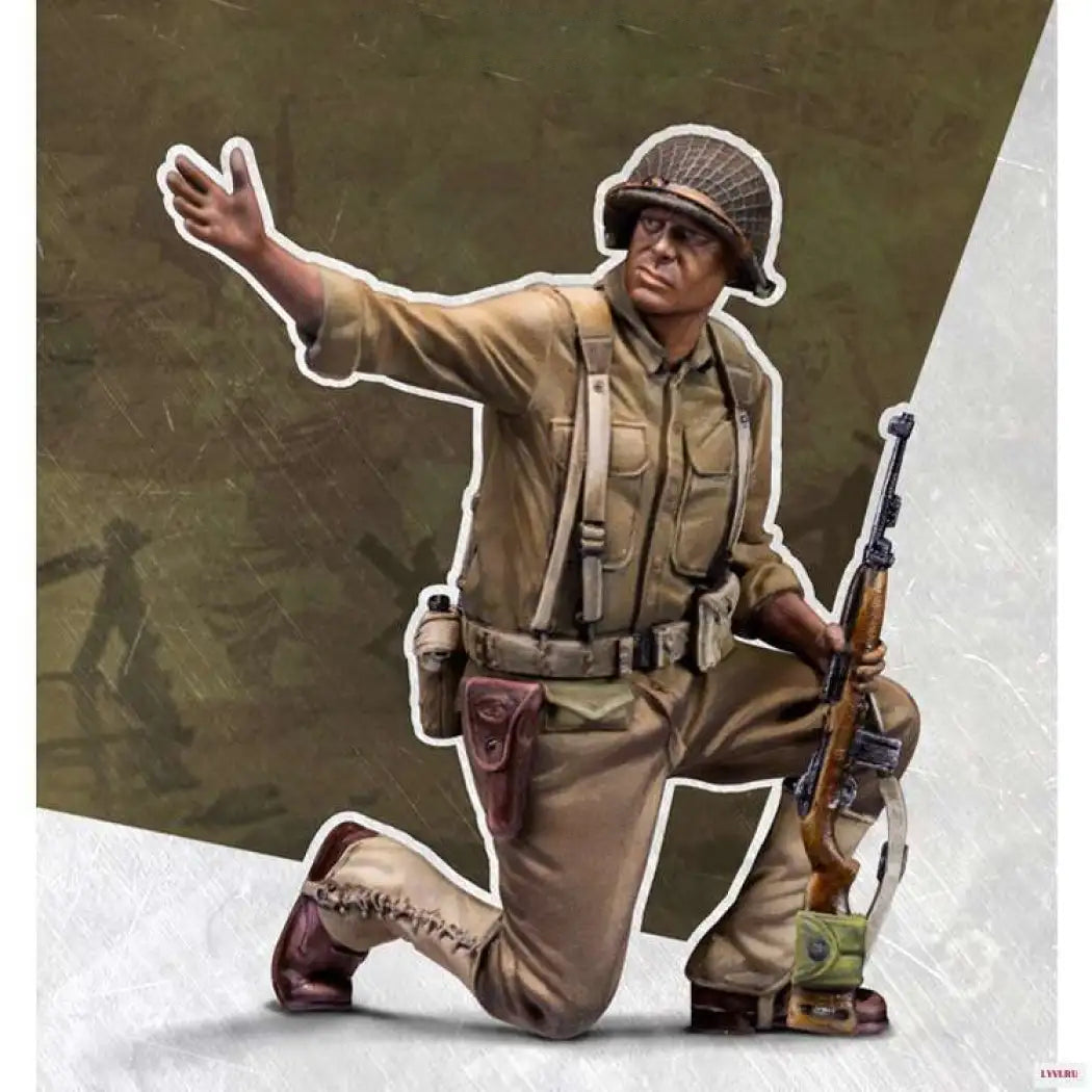 1/35 Resin Model Kit US Marines Soldier WW2 Unpainted - Model-Fan-Store