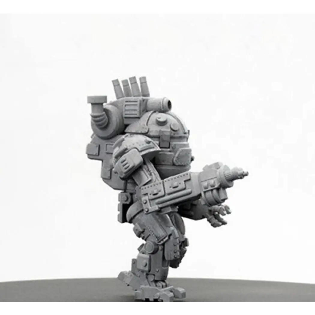 Unpainted Model Kit 1/35 Resin Steampunk Model Kit Battle Mechanized Robot Exosuit Unpaint ...