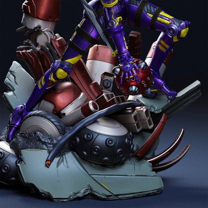 Digital STL Alita Gaming Battle Angel