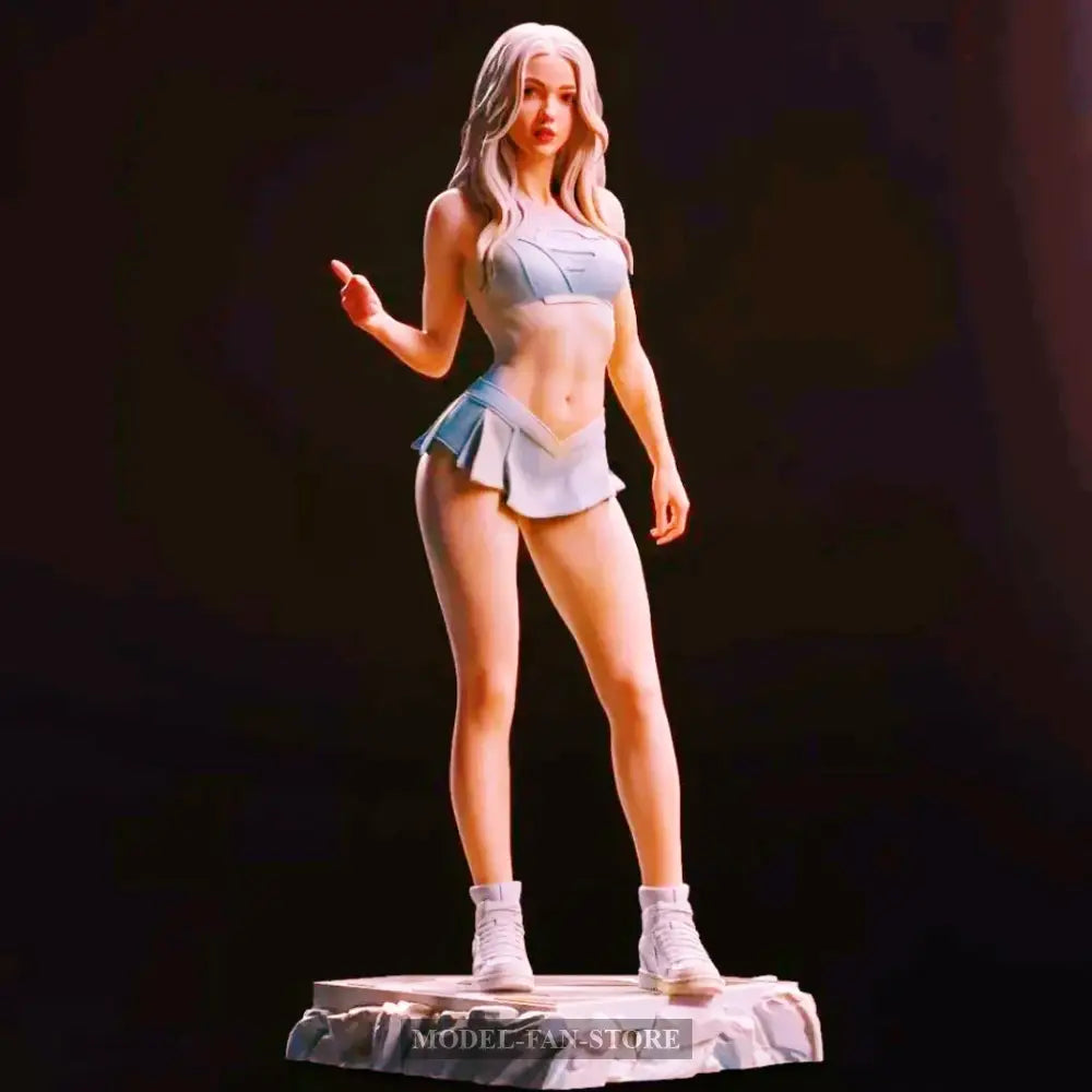 1/24 75Mm Resin Superhero Model Kit Beautiful Girl Supergirl Td-6402 Unpainted Full Figure Scale