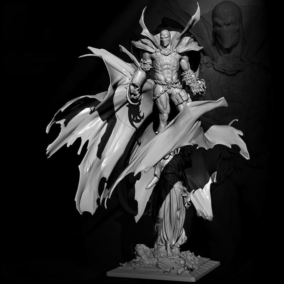 1/24 150mm Resin Superhero Model Kit Spawn TD-2811 Unpainted