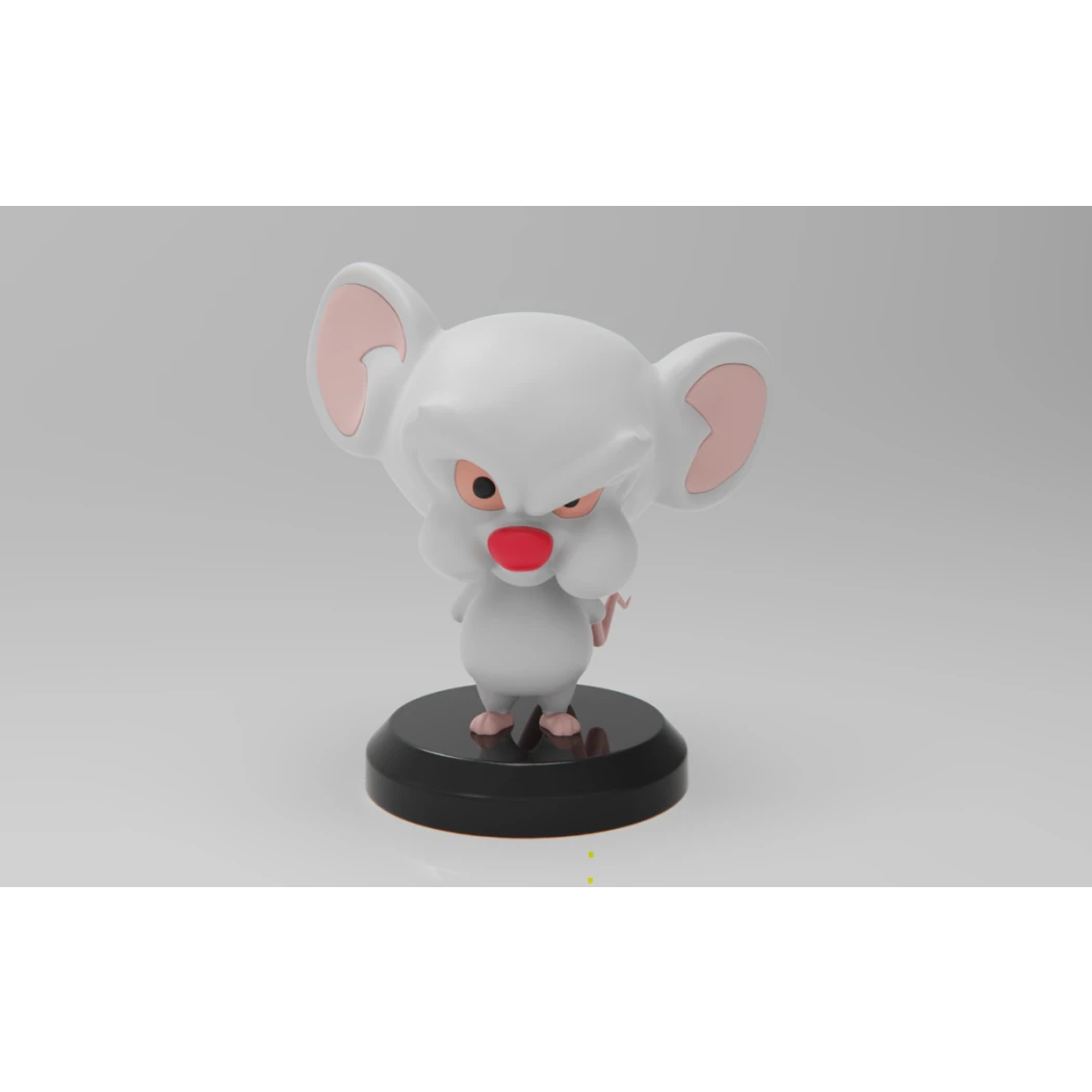 Digital STL Pinky & The brain