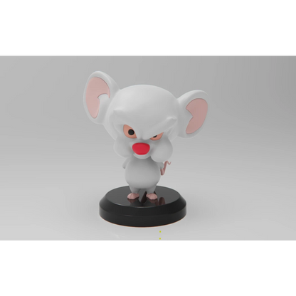 Digital STL Pinky & The brain