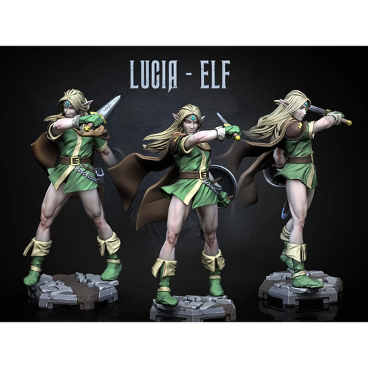 Digital STL Lucia Elf