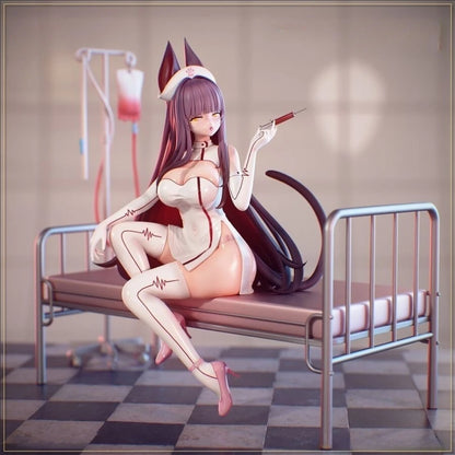 Digital STL Cat Nurse Yomi