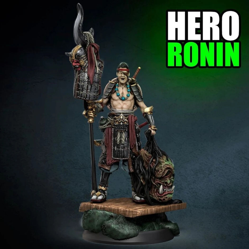 Digital STL Ronin Japanese Warrior