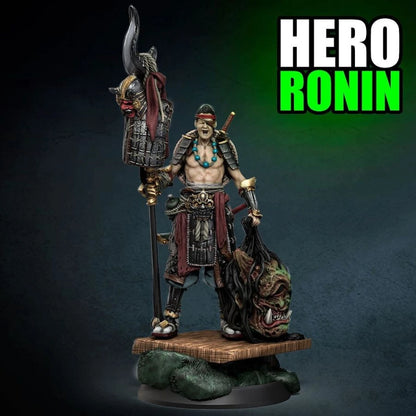 Digital STL Ronin Japanese Warrior