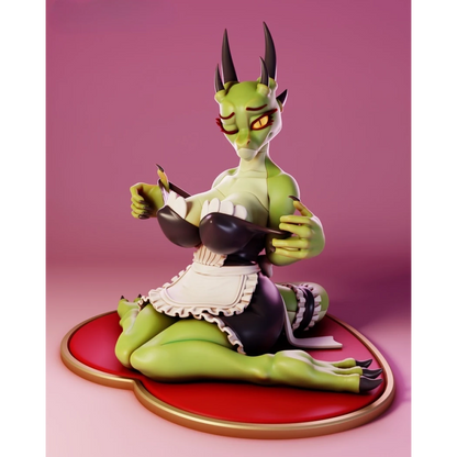 Digital STL Argonian Maid