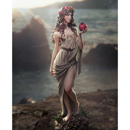 Digital STL Persephone Beautiful Girl