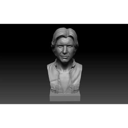 Digital STL Han Solo Bust