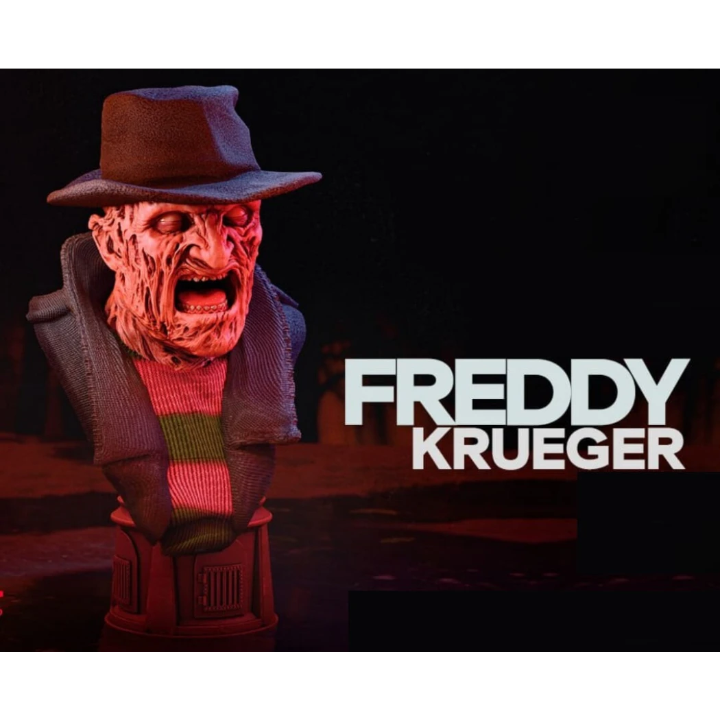 Digital STL Freddy Krueger Bust