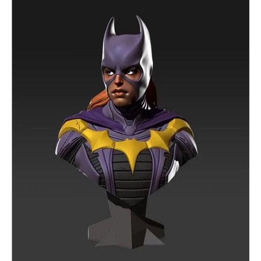 Digital STL Batgirl Bust