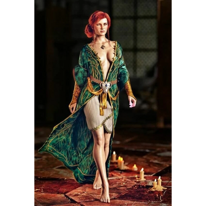 Digital STL Triss Beautiful Girl