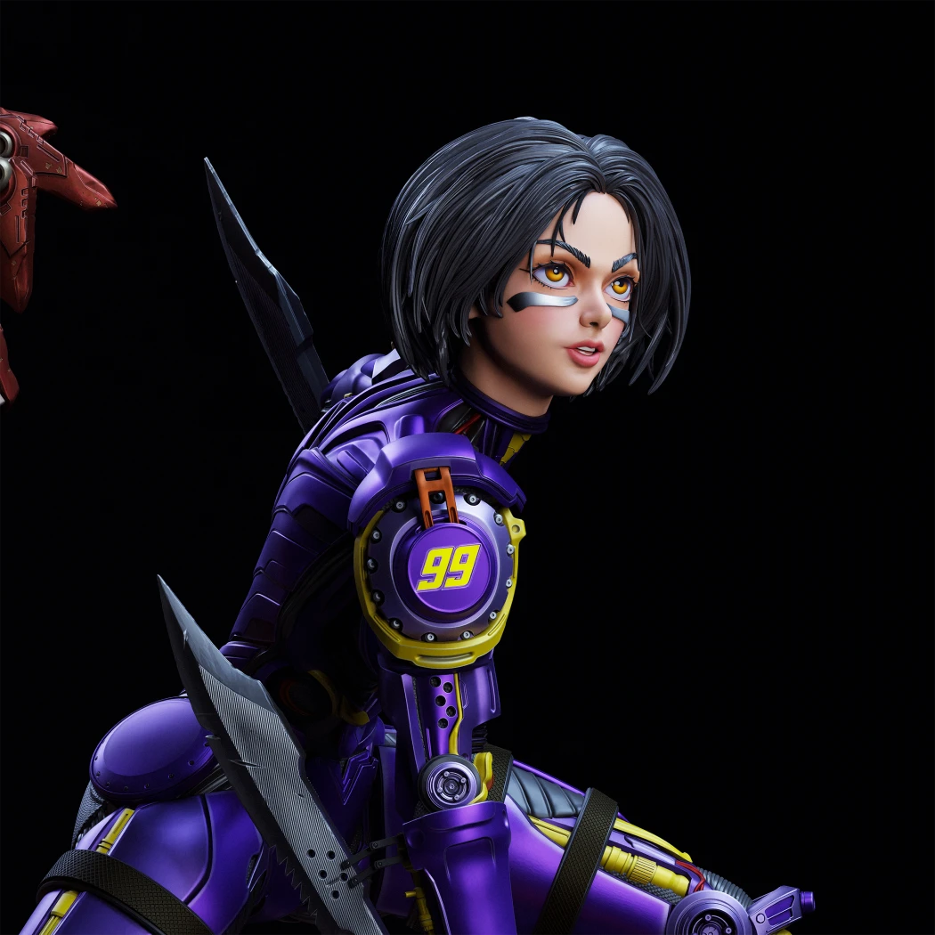 Digital STL Alita Gaming Battle Angel