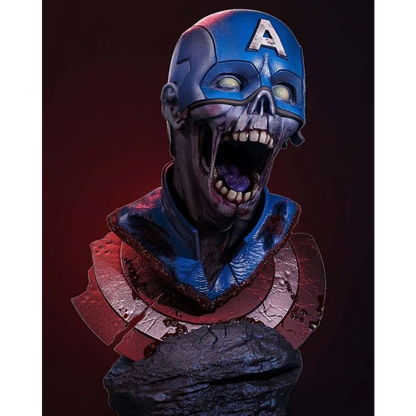 Digital STL Captain America Zombie - Bust