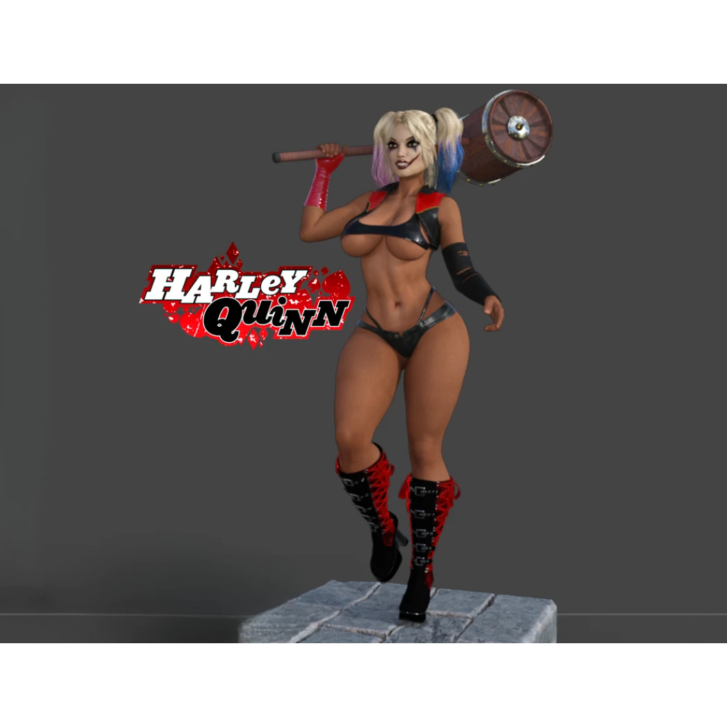 Digital STL Harley Quinn Sexy