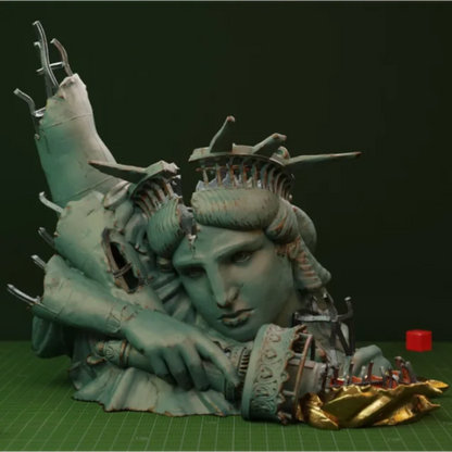 Digital STL Statue of Liberty Dice Roller