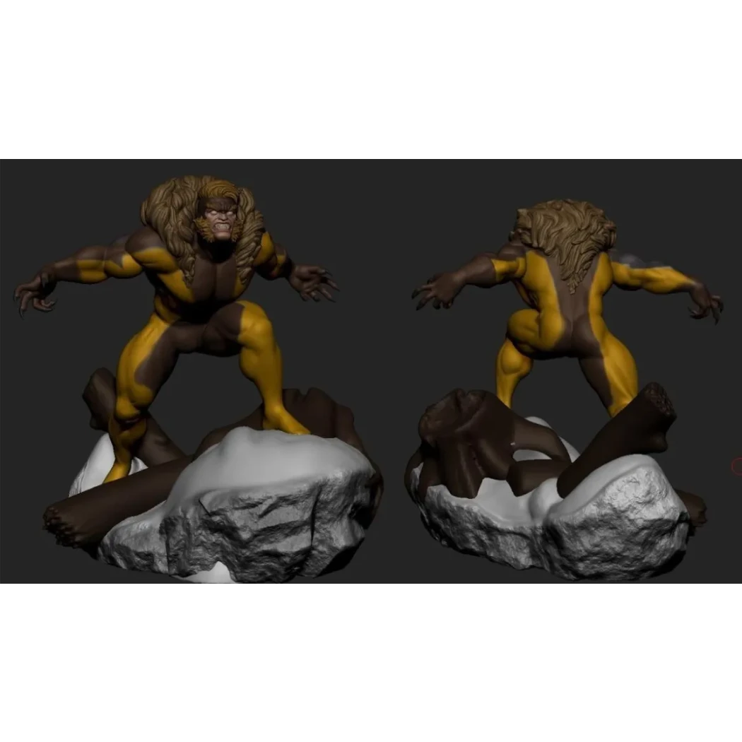 Digital STL Sabertooth
