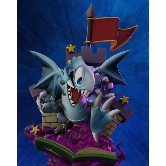 Digital STL Blue Eyes White Dragon Toon