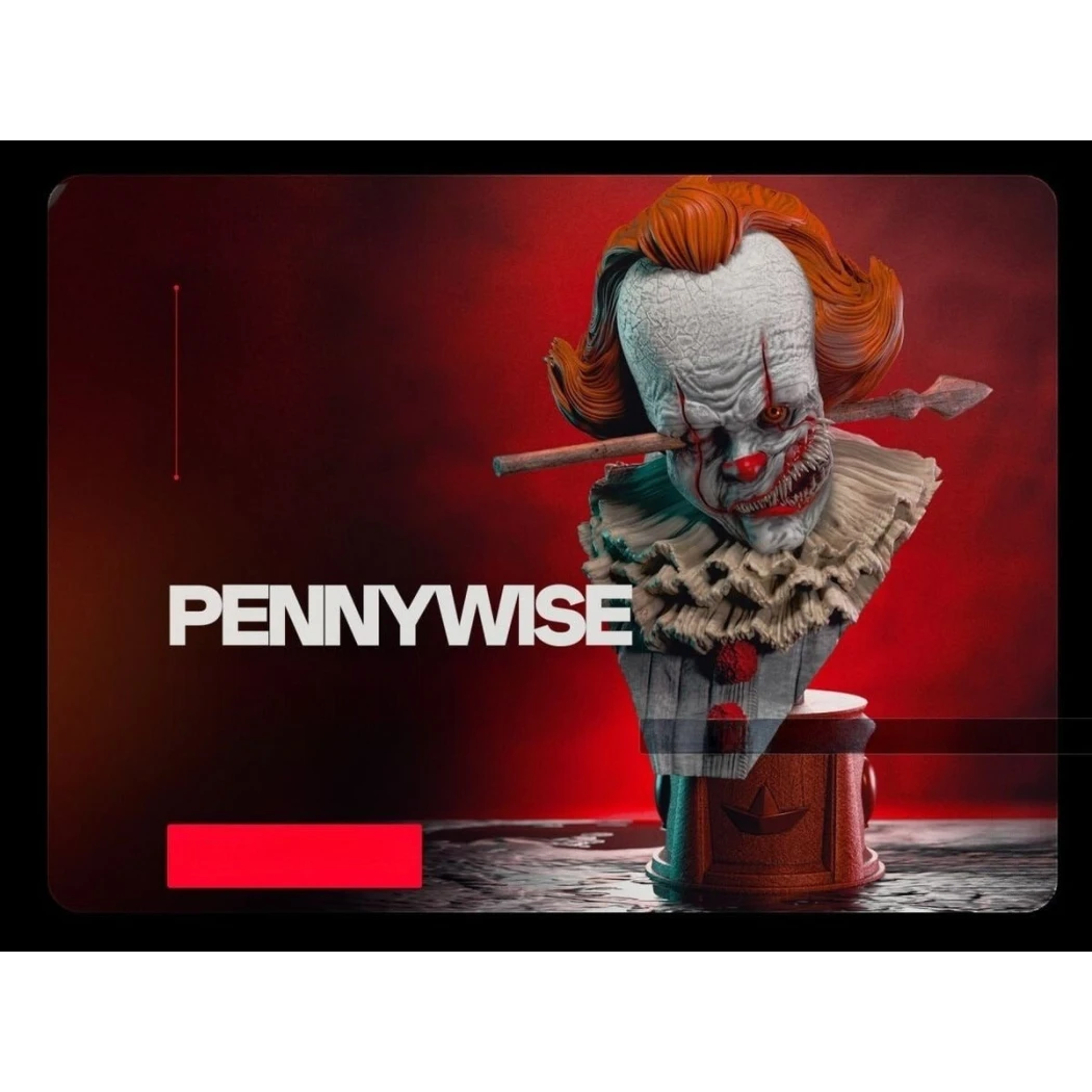 Digital STL Pennywice Bust