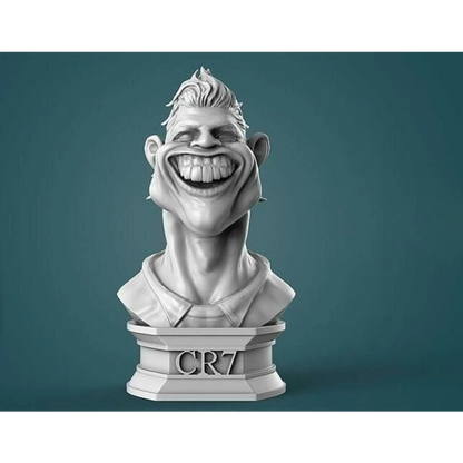 Digital STL Cristiano Ronaldo Bust